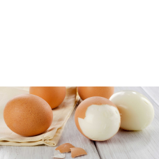 Eieren gekookt 6 stuks 